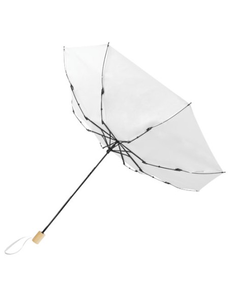 Ombrello pieghevole in PET riciclato antivento da 21" Birgit