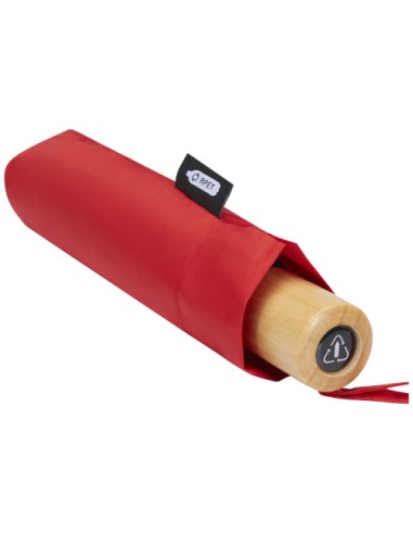 Ombrello pieghevole in PET riciclato antivento da 21" Birgit