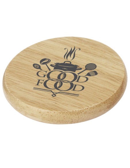 Sottobicchiere in legno con apribottiglie Scoll