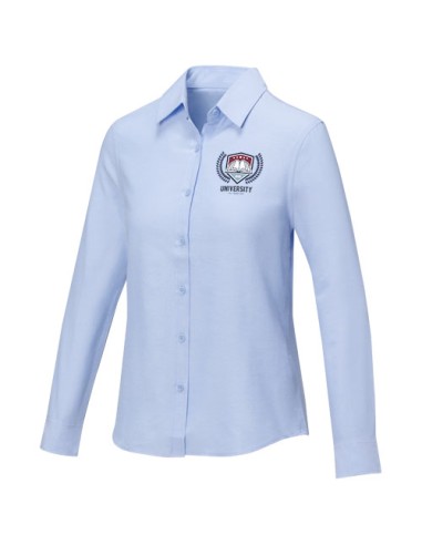 Camicia a maniche lunghe da donna da 130 g/m² Pollux