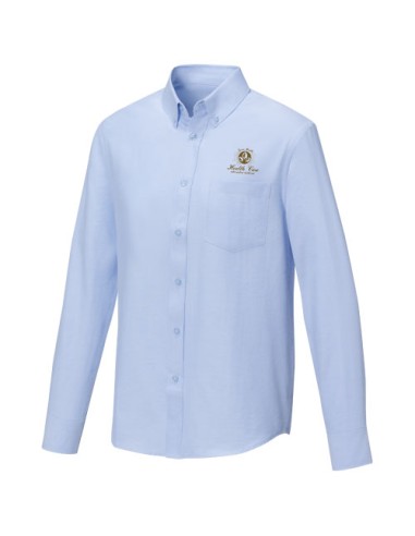 Camicia da uomo a maniche lunghe da 130 g/m² Pollux