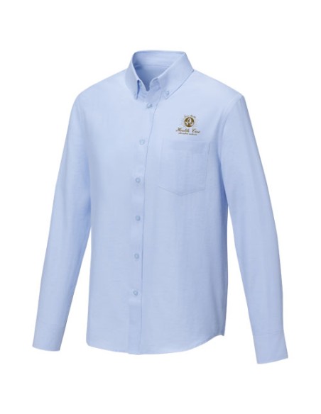 Camicia da uomo a maniche lunghe da 130 g/m² Pollux