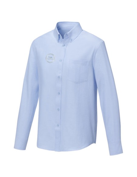 Camicia da uomo a maniche lunghe da 130 g/m² Pollux