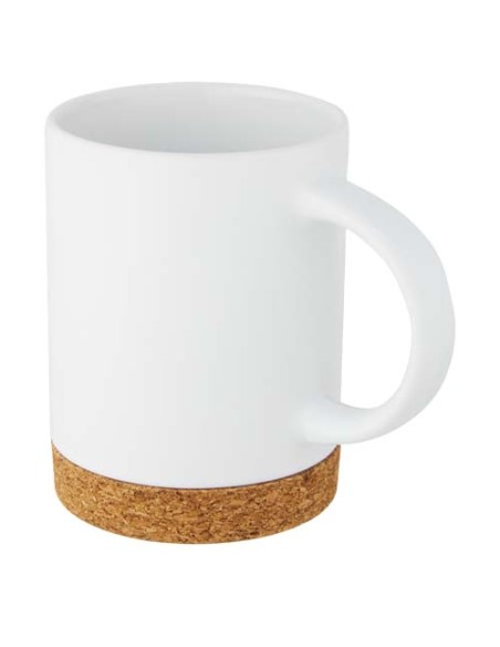 Tazza in ceramica da 425 ml con base in sughero Neiva