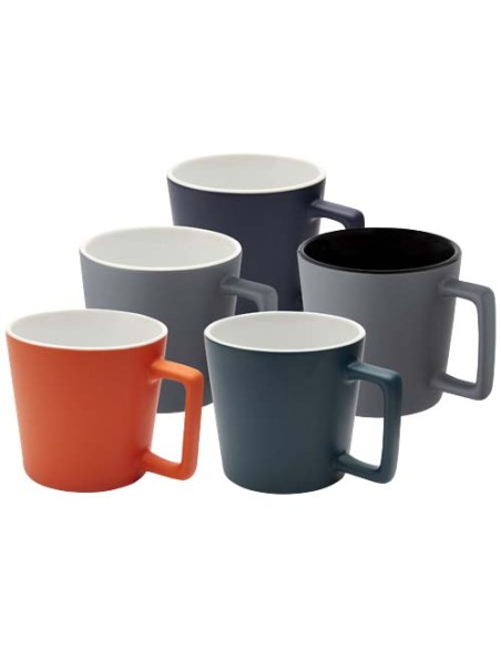 Tazza in ceramica da 370 ml con finitura opaca Cali