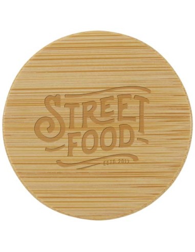 Borraccia in vetro borosilicato da 600 ml con impugnatura in silicone Tidan