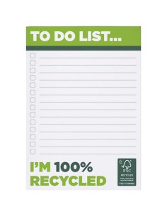 Blocco note A6 in carta riciclata Desk-Mate®