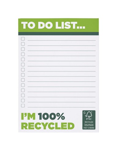 Blocco note A6 in carta riciclata Desk-Mate®