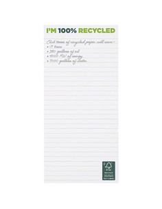 Blocco note 1/3 A4 in carta riciclata Desk-Mate®