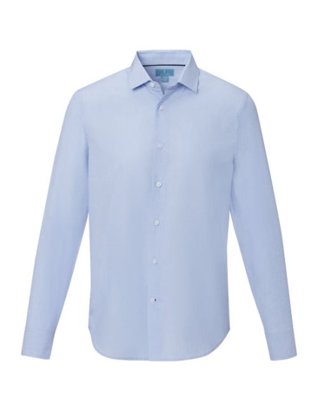 Camicia a maniche lunghe da uomo in tessuto biologico Cuprite