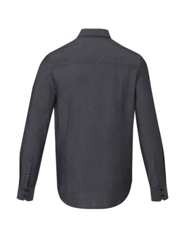 Camicia a maniche lunghe da uomo in tessuto biologico Cuprite