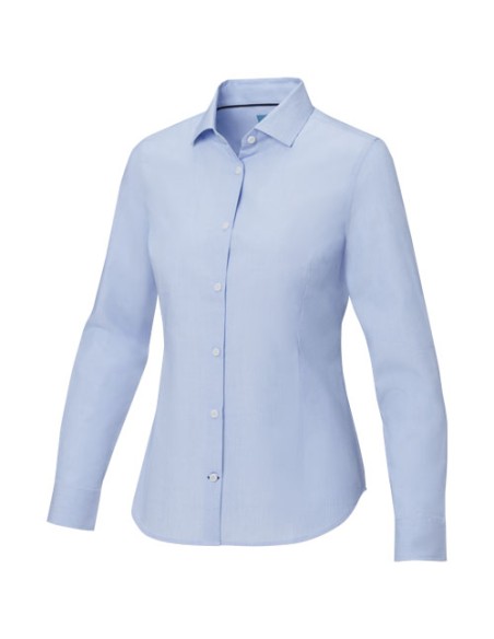 Camicia a maniche lunghe da donna in tessuto biologico Cuprite
