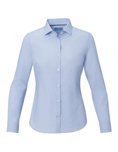 Camicia a maniche lunghe da donna in tessuto biologico Cuprite