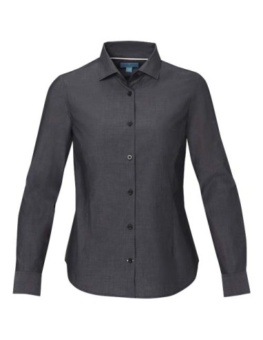 Camicia a maniche lunghe da donna in tessuto biologico Cuprite