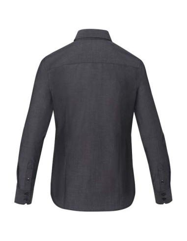 Camicia a maniche lunghe da donna in tessuto biologico Cuprite