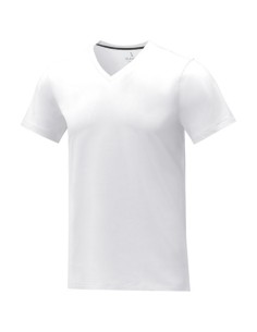 T-shirt Somoto da uomo a manica corta con collo a V 