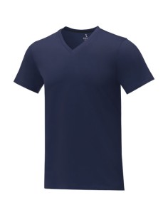 T-shirt Somoto da uomo a manica corta con collo a V 