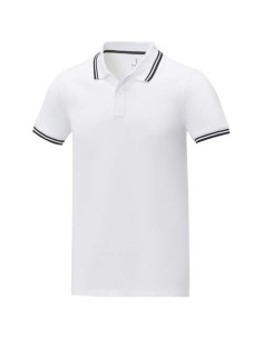 Polo tipping da uomo a manica corta da 200 g/m² Amarago