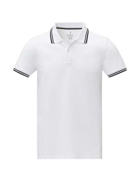 Polo tipping da uomo a manica corta da 200 g/m² Amarago