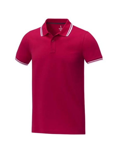 Polo tipping da uomo a manica corta da 200 g/m² Amarago