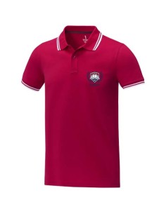Polo tipping da uomo a manica corta da 200 g/m² Amarago