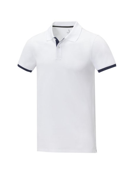 Polo da uomo bicolore a manica corta da 200 g/m² Morgan