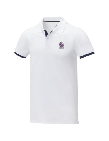 Polo da uomo bicolore a manica corta da 200 g/m² Morgan