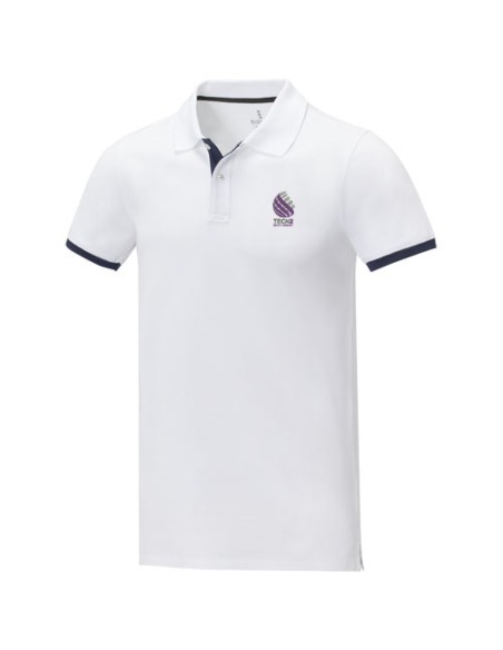 Polo da uomo bicolore a manica corta da 200 g/m² Morgan