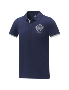 Polo da uomo bicolore a manica corta da 200 g/m² Morgan