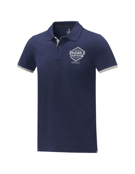 Polo da uomo bicolore a manica corta da 200 g/m² Morgan