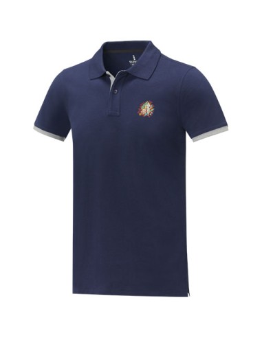 Polo da uomo bicolore a manica corta da 200 g/m² Morgan