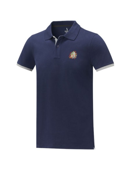 Polo da uomo bicolore a manica corta da 200 g/m² Morgan