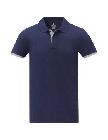 Polo da uomo bicolore a manica corta da 200 g/m² Morgan