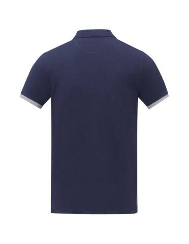 Polo Morgan da uomo bicolore a manica corta