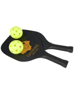 Set di racchette Enrique in custodia a rete