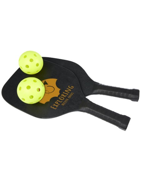 Set di racchette Enrique in custodia a rete