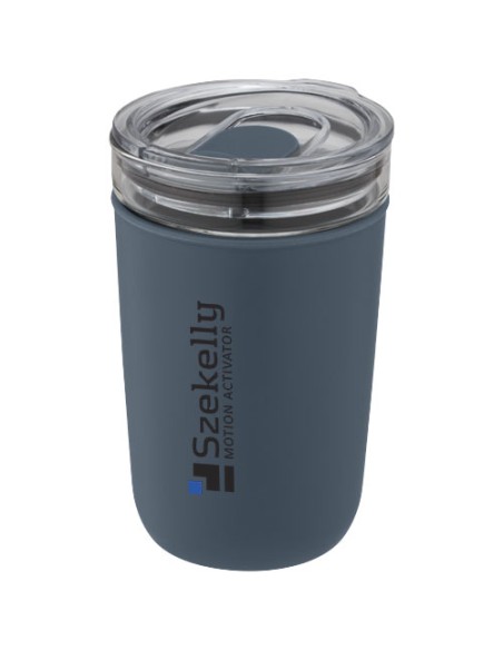 Bicchiere Bello da 420 ml in vetro con parete esterna in plastica riciclata