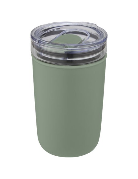 Bicchiere Bello da 420 ml in vetro con parete esterna in plastica riciclata
