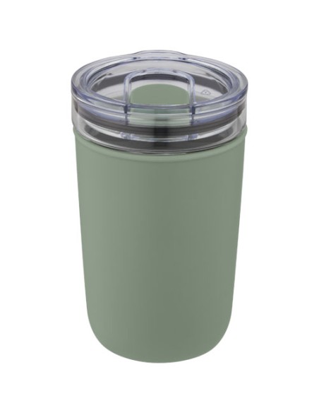 Bicchiere Bello da 420 ml in vetro con parete esterna in plastica riciclata