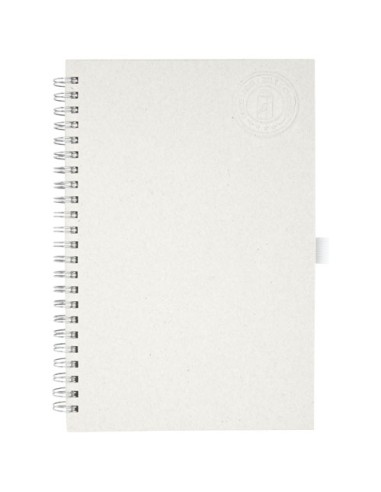 Blocco note a spirale Dairy Dream in formato A5 realizzato con cartoni del latte riciclati