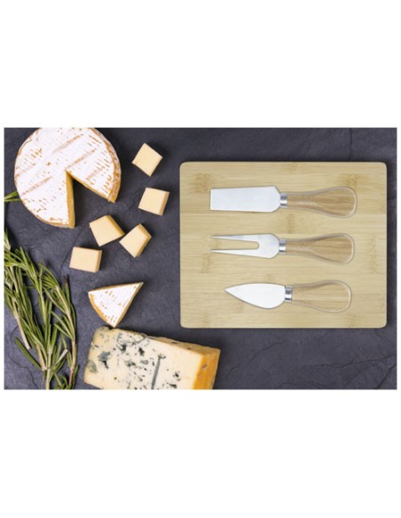 Tagliere e accessori per formaggio Ement in bambù