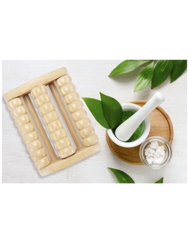 Massaggiatore per piedi Venis in bambù