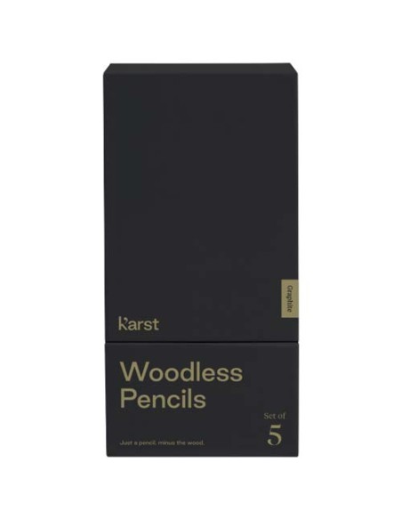 Matite Karst® 2B in grafite senza legno confezione da 5