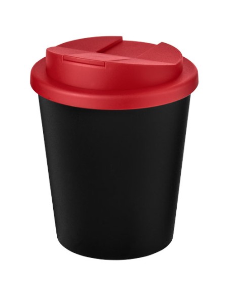 Bicchiere Americano® Espresso Eco da 250 ml in materiale riciclato con coperchio a prova di perdita