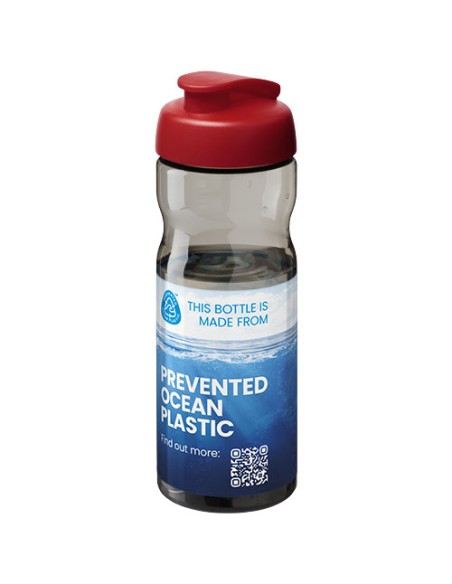Borraccia sportiva da 650 ml con coperchio a scatto H2O Active® Eco Base