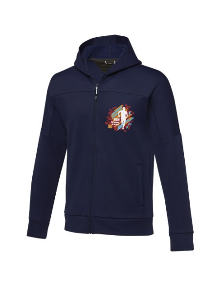 Giacca performance da uomo in maglia con zip intera Nubia