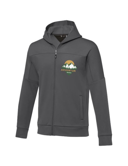 Giacca performance da uomo in maglia con zip intera Nubia