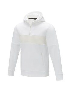 Felpa anorak con cappuccio da uomo a mezza zip Sayan