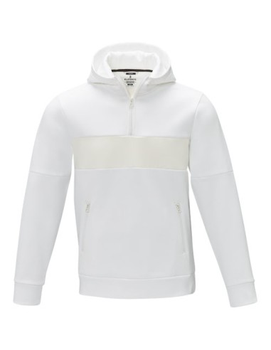Felpa anorak con cappuccio da uomo a mezza zip Sayan