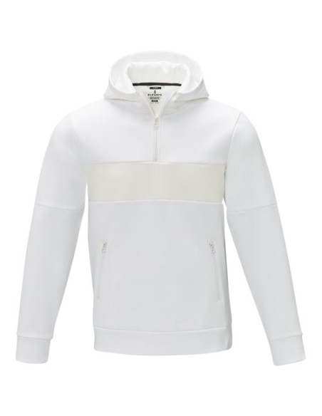 Felpa anorak con cappuccio da uomo a mezza zip Sayan